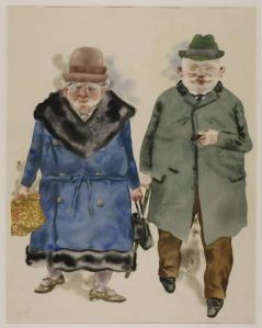 George Grosz - A Married Couple